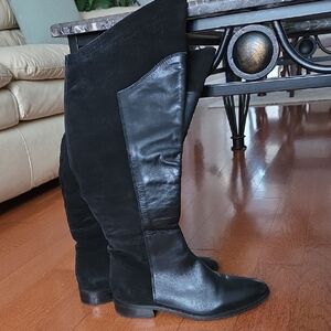 Catherine Malandrino Black Over the Knee Boots